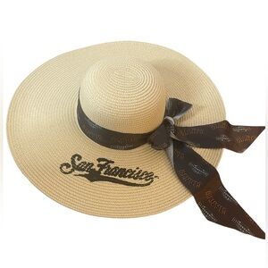 San Francisco Giants Ghirardelli Square Ladies Straw Hat